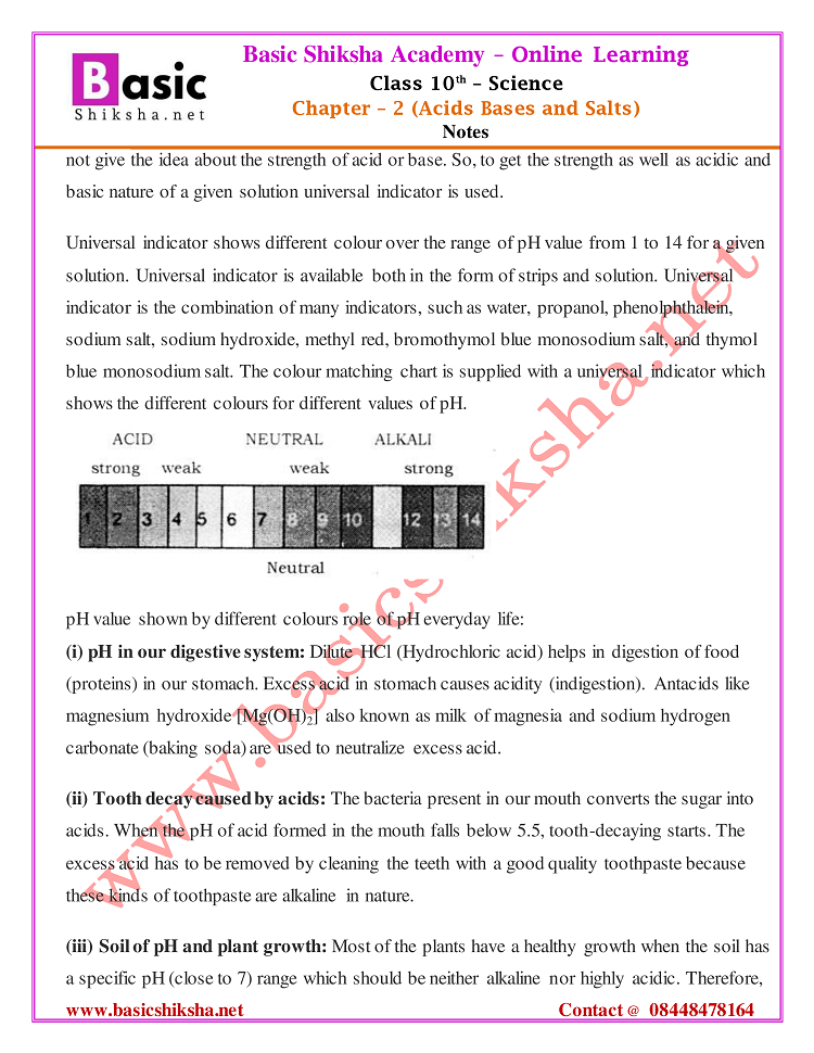 cbse-class-10-chapter-2-ncert-science-notes